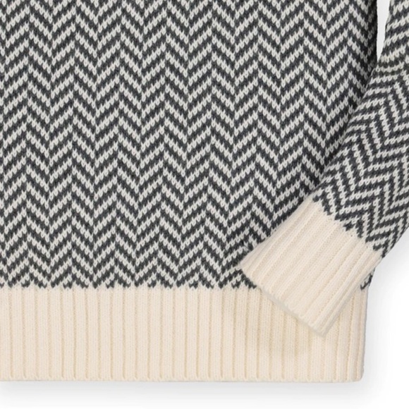 Brooks Brother Chevron Crewneck Pullover Sweater p1 - Picture 3 of 10